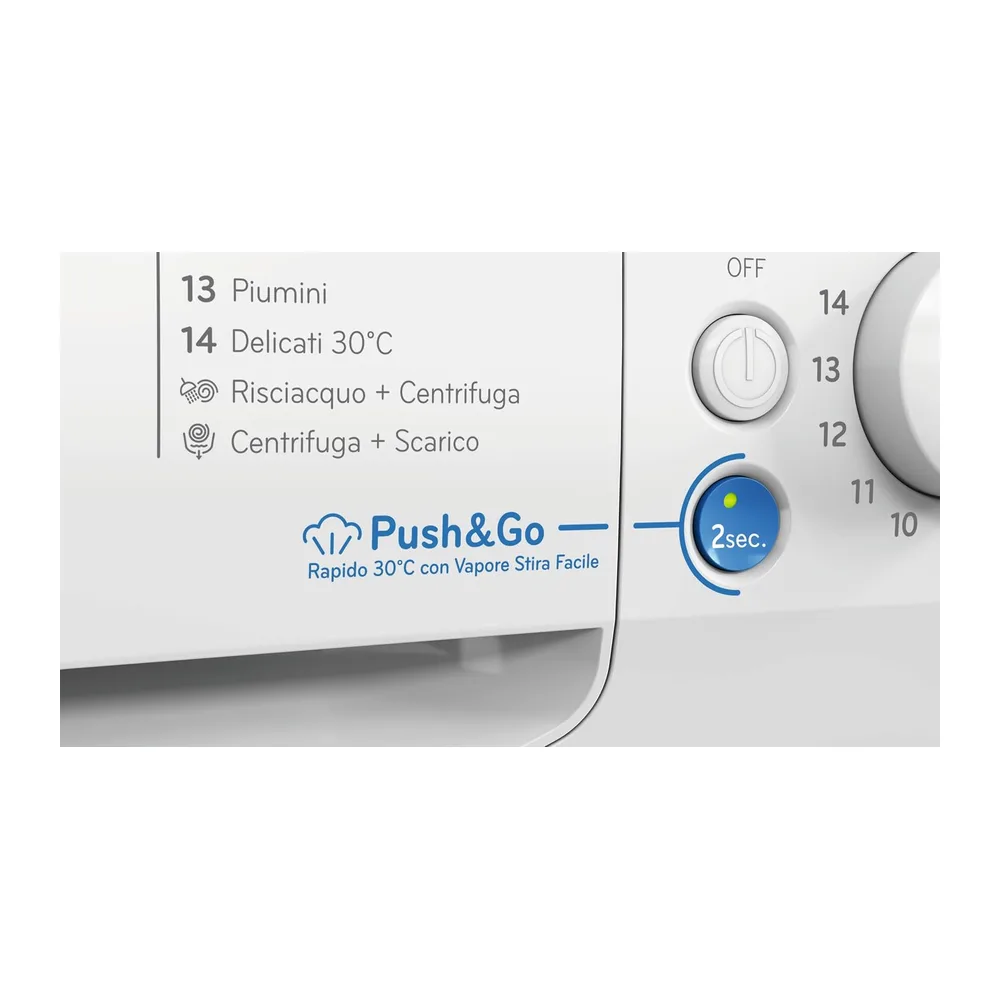 Indesit BWA 81496X WV IT – Lavatrice 8 Kg, Carica Frontale, Libera Installazione, 1400 Giri/min, Classe A, — 4