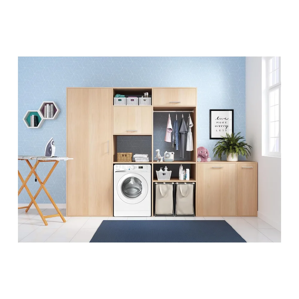 Indesit BWA 81496X WV IT – Lavatrice 8 Kg, Carica Frontale, Libera Installazione, 1400 Giri/min, Classe A, — 6