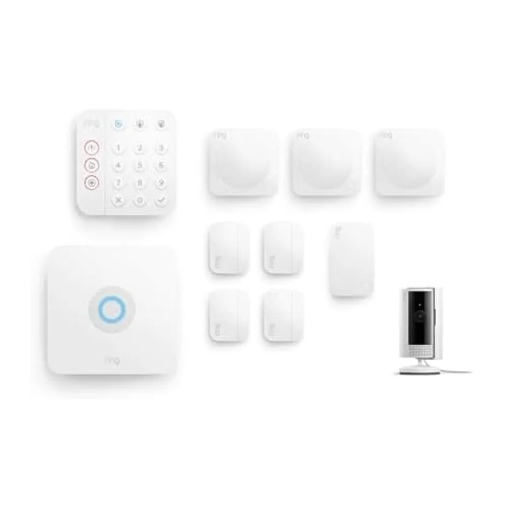 Kit Ring Alarm L + videocamera interna (Indoor Camera 2ª gen.)