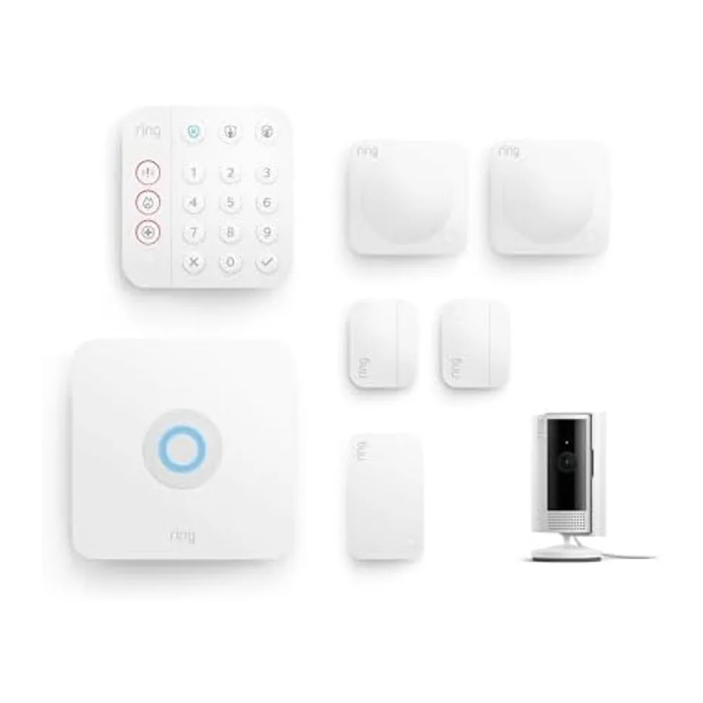Kit Ring Alarm M + videocamera interna (Indoor Camera 2ª gen.)
