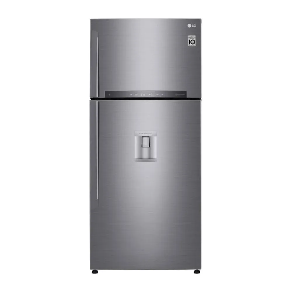 LG GTF744PZPED Frigorifero Doppia Porta, Classe E, 509l, Wi-fi, Door Cooling, Gestione Umidità,dispenser
