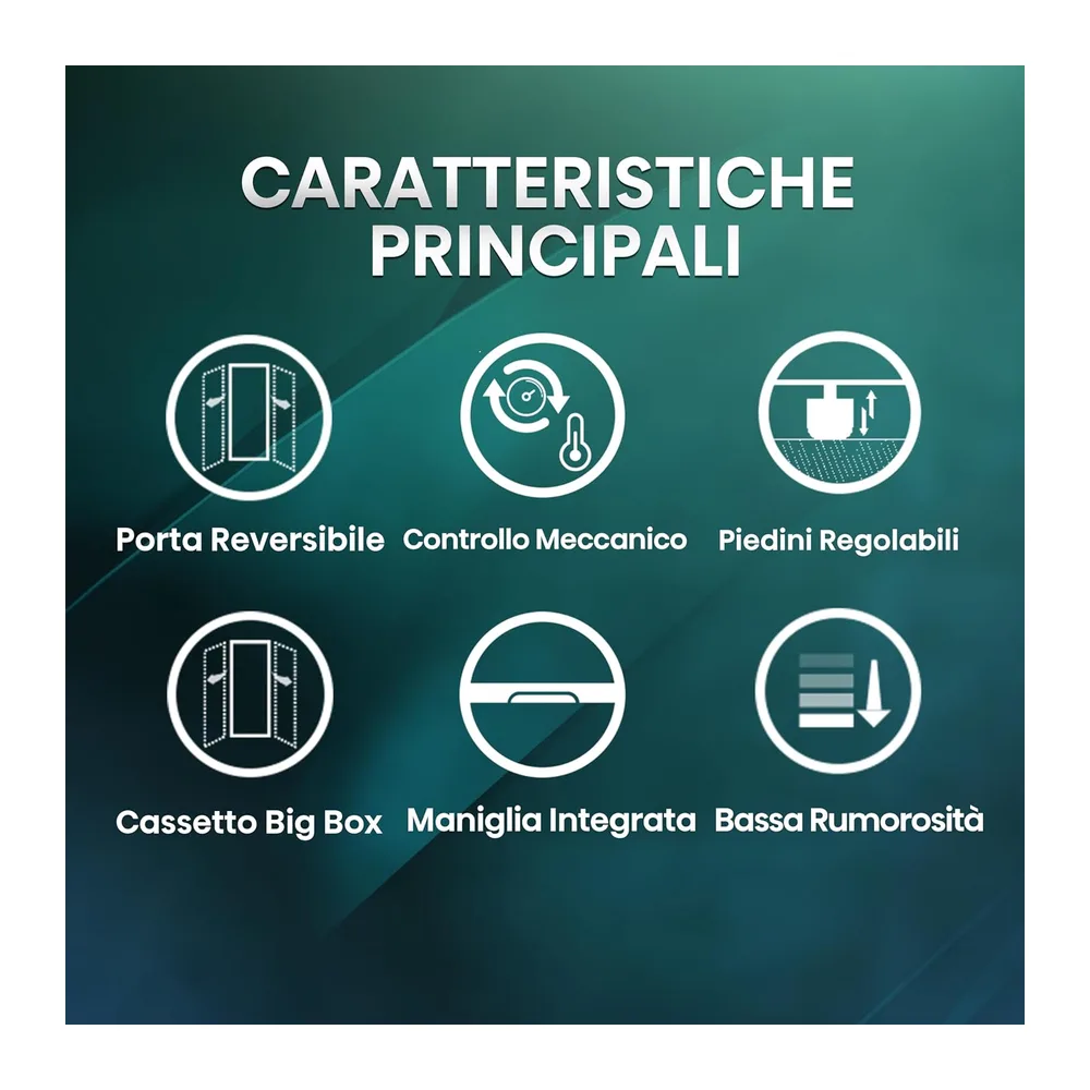 Hisense FV78D4AWE Congelatore Monoporta Verticale a libera installazione — 3