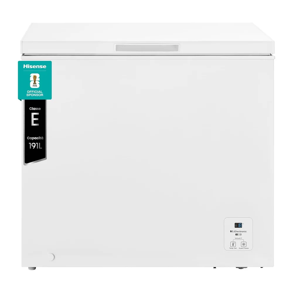Hisense MCF189E1 Congelatore a pozzetto 191 litri di capacità