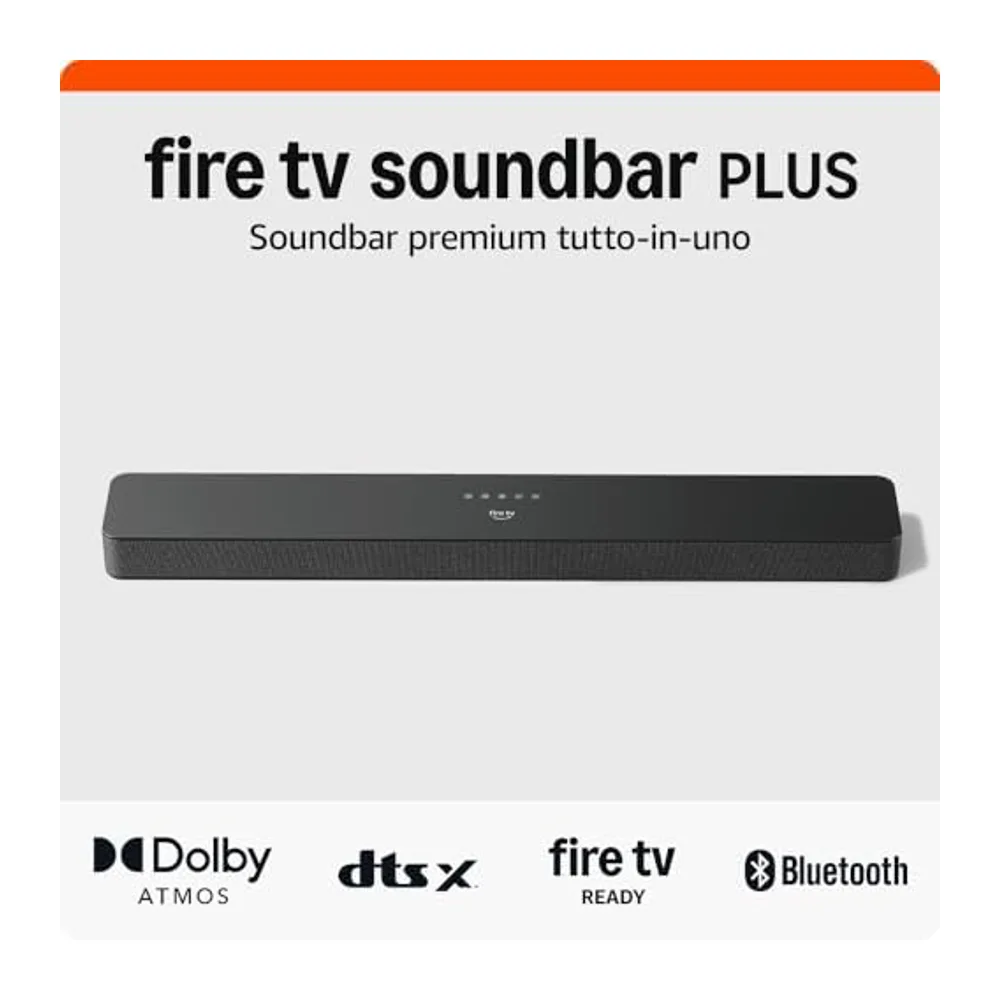 Ti presentiamo Fire TV Soundbar Plus di Amazon