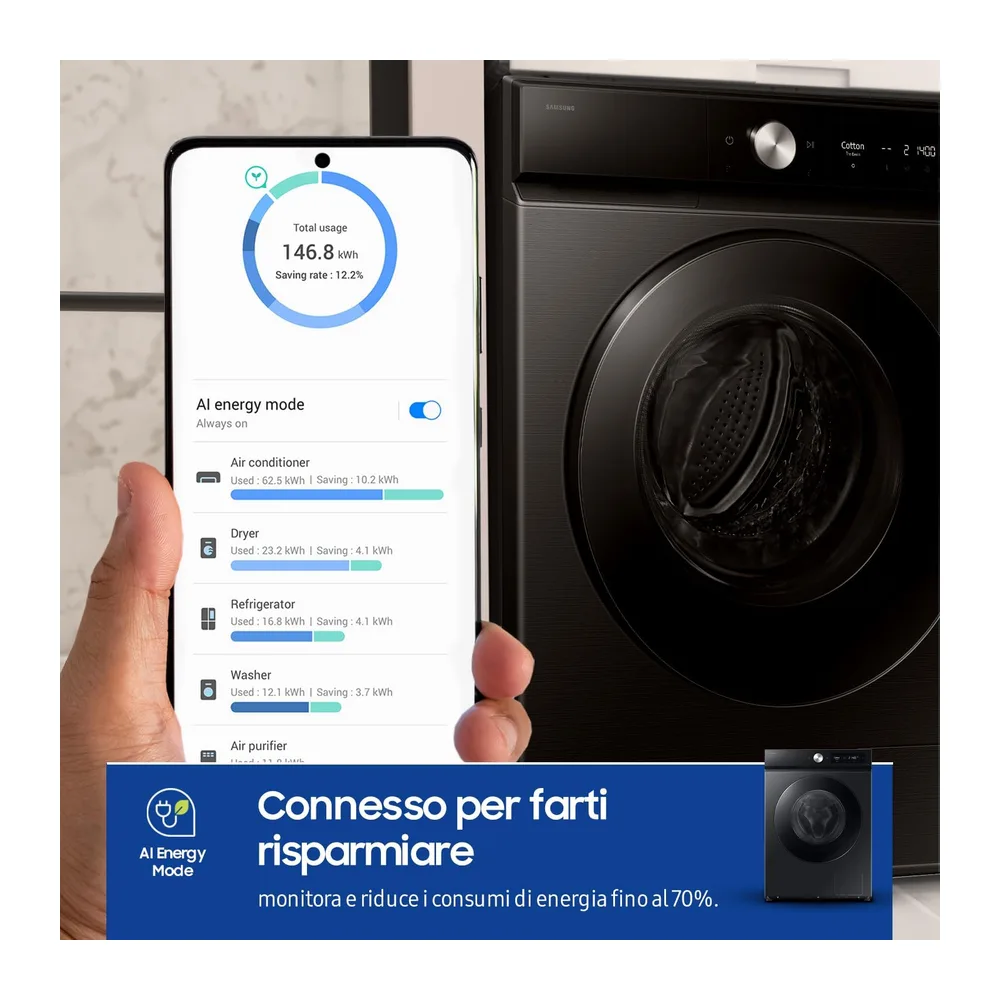 Samsung Lavasciuga Bespoke AI WD11DB7B85GBU3 — 3