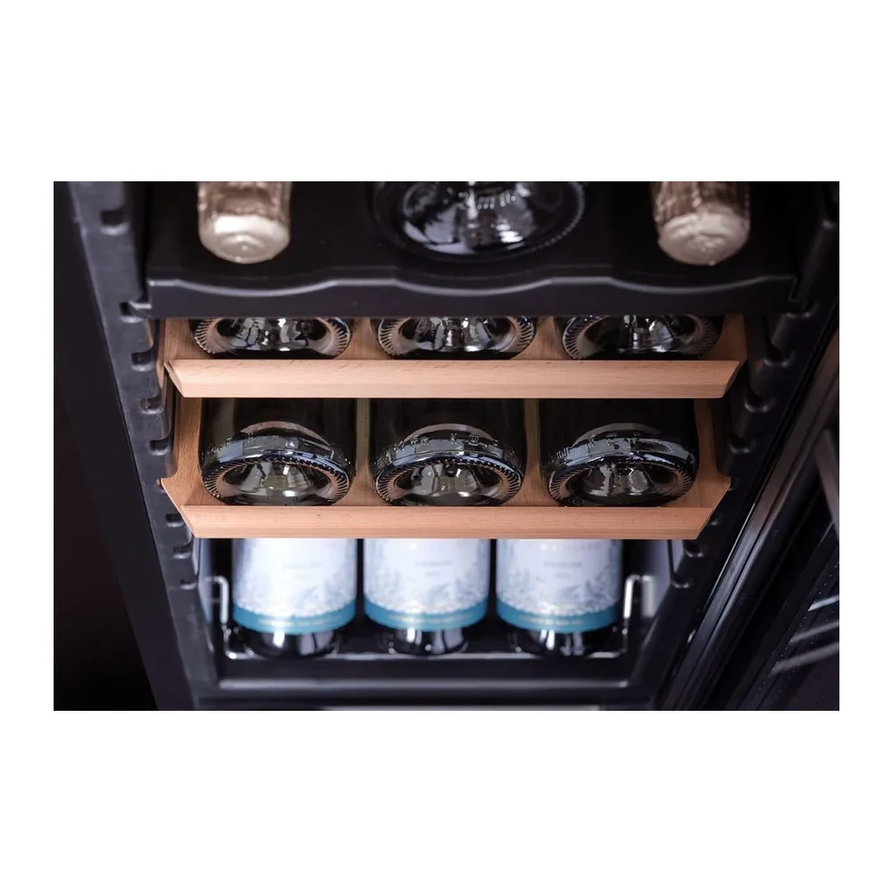 Cavin Cantinetta a libera installazione, Northern Collection 18 Black, cantinetta vino nera, 18 bottiglie, — 6