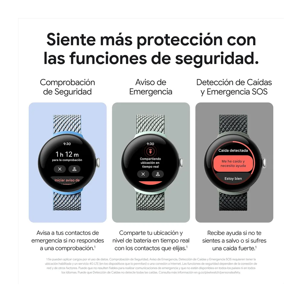 Google Pixel Watch 2 con cardiofrequenzimetro Fitbit — 6