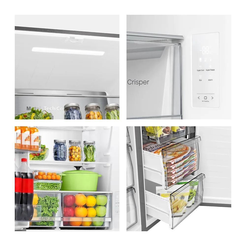 Hisense RQ5P470SAFE Frigorifero Americano Quattro Porte — 4