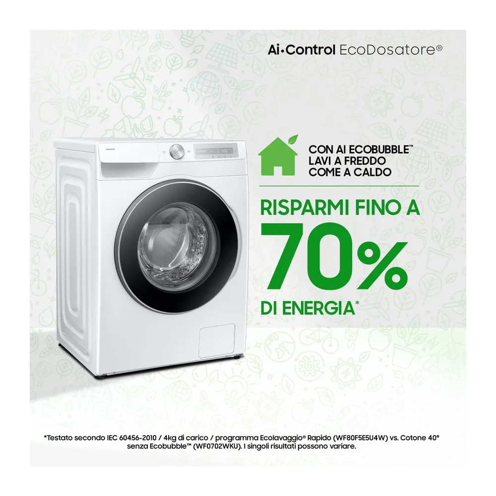Samsung Lavatrice AI Control WW11DG6B85LH/U3 Libera installazione — 5