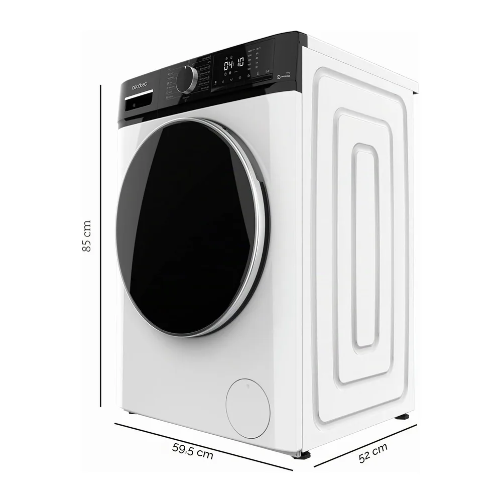 Cecotec Lavatrice Carica Frontale 8kg Bolero Dresscode 8610 Inverter A. 1400 Giri/Min — 2