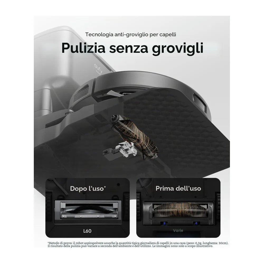 eufy Robot aspirapolvere L60 con stazione di aspirazione — 3