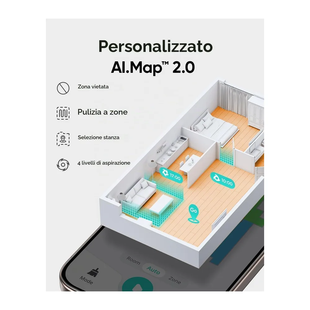eufy Robot aspirapolvere L60 con stazione di aspirazione — 4