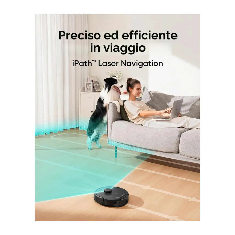 eufy Robot aspirapolvere L60 con stazione di aspirazione — 6