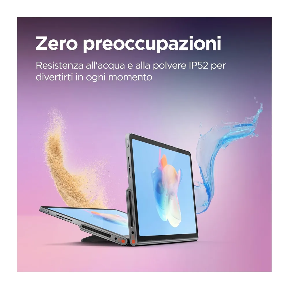 Lenovo Tab Plus, Tablet Display 2K da 11.5", Processore MediaTek Helio G99, RAM 8GB, Memoria 128GB, WiFi, — 5
