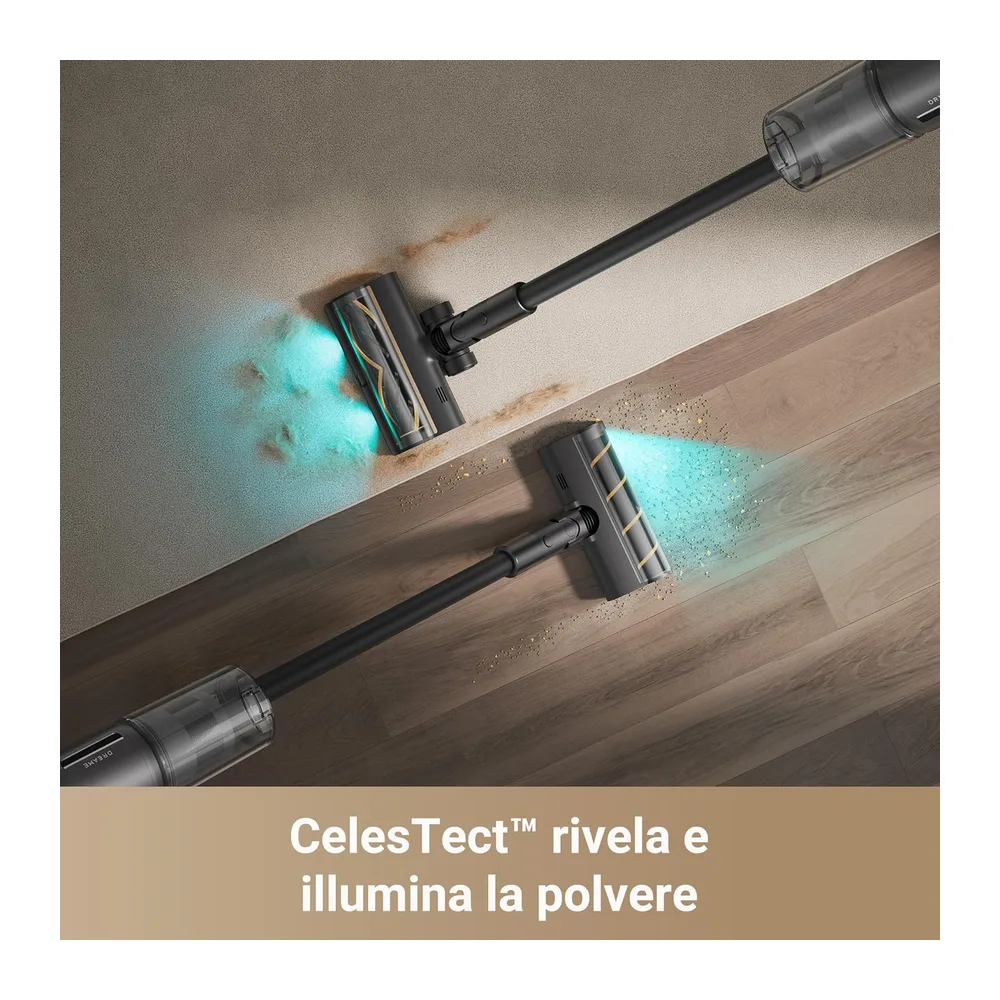 dreame Z30 Aspirapolvere senza Fili, Aspirazione da 28.000 Pa/310 AW, LED — 3