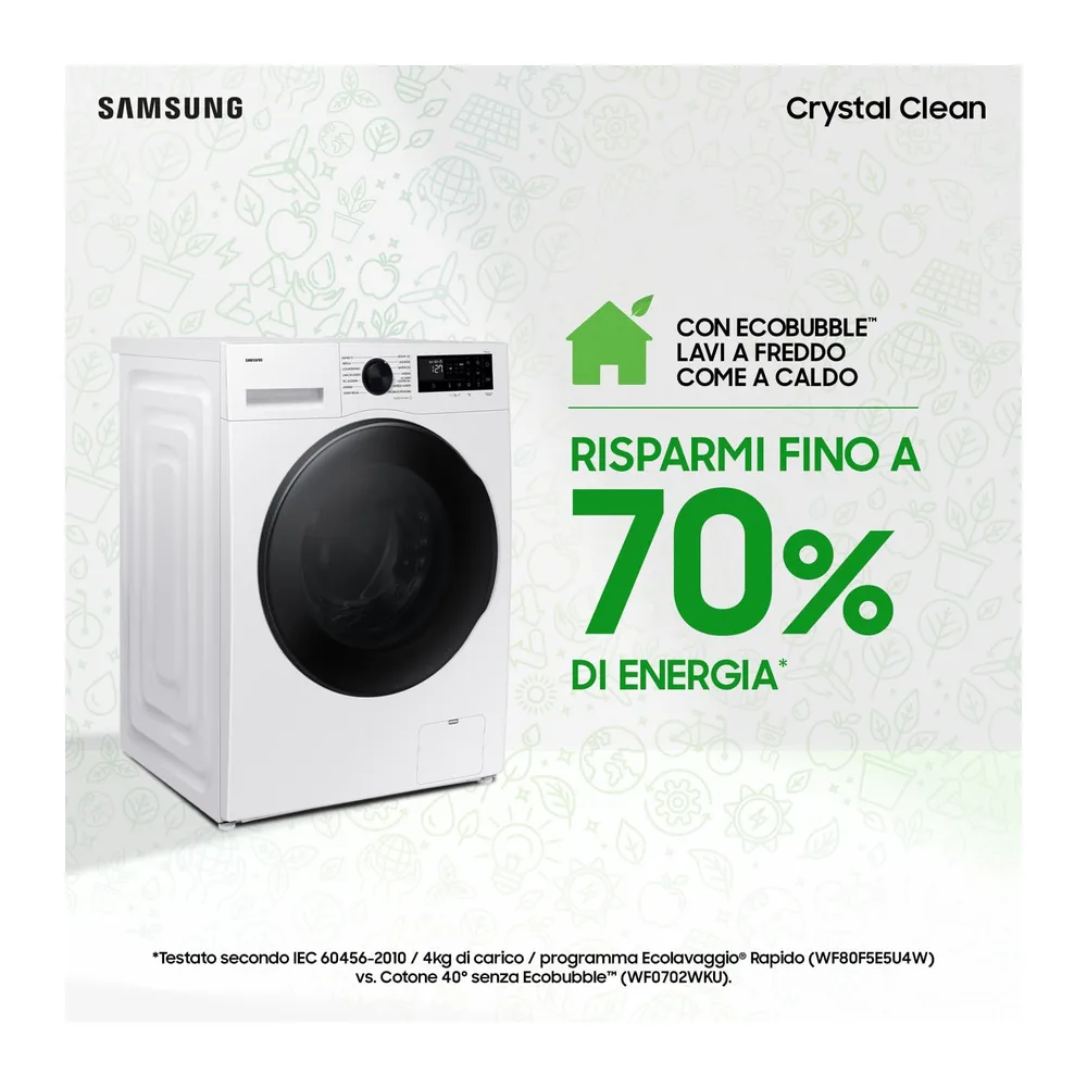 Samsung Lavasciuga Crystal WiFi WD90DG5B15BEET — 4