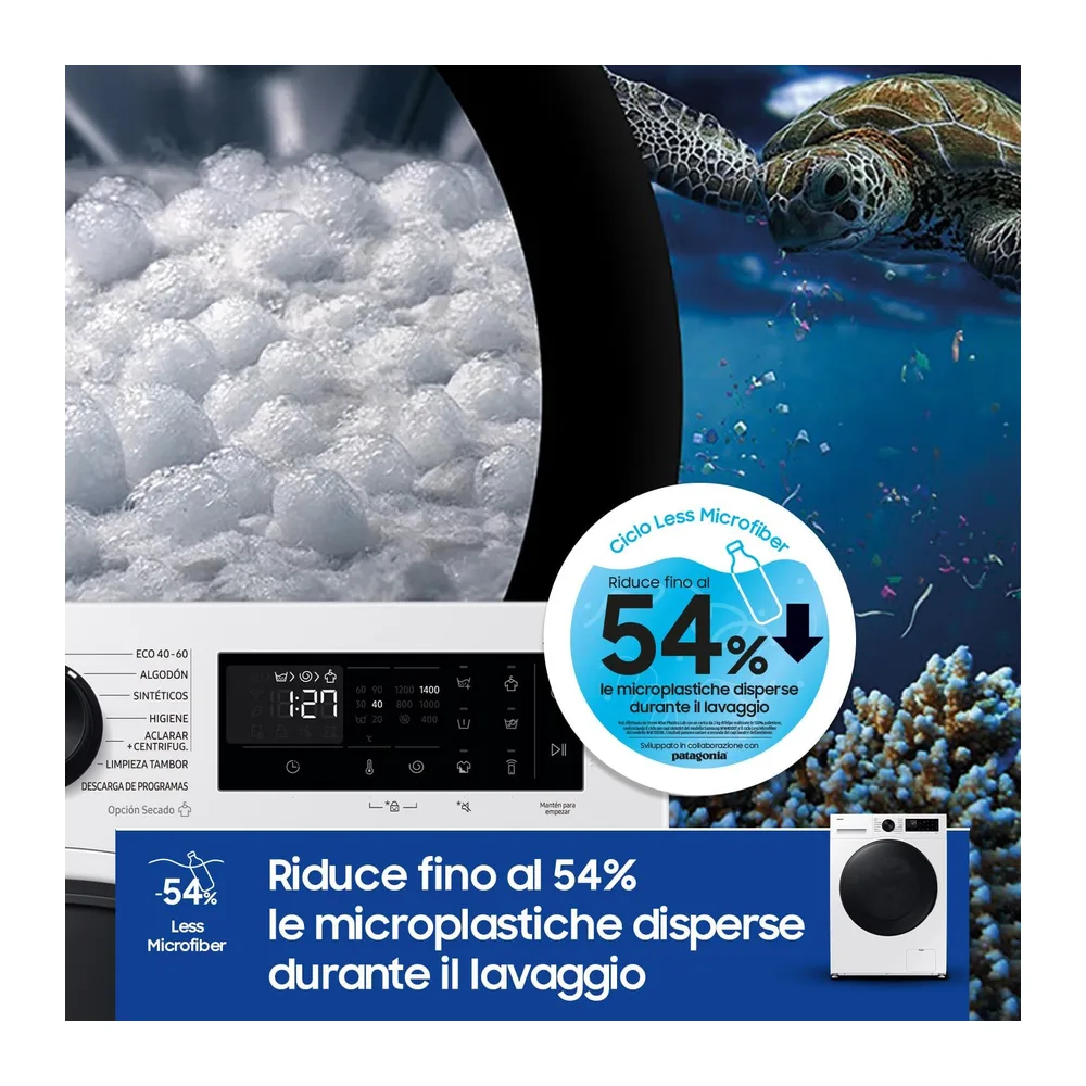 Samsung Lavasciuga Crystal WiFi WD90DG5B15BEET — 5