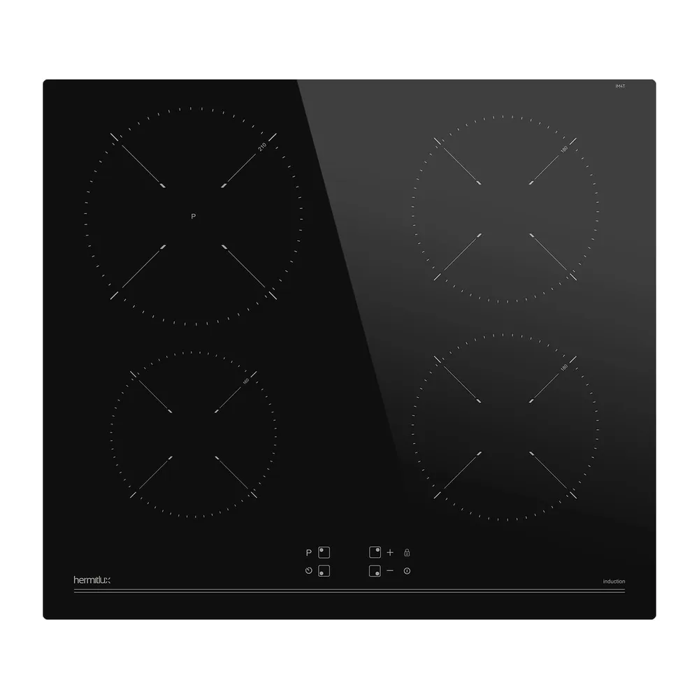 Hermitlux Piano Cottura a Induzione 4 Fuochi 60cm
