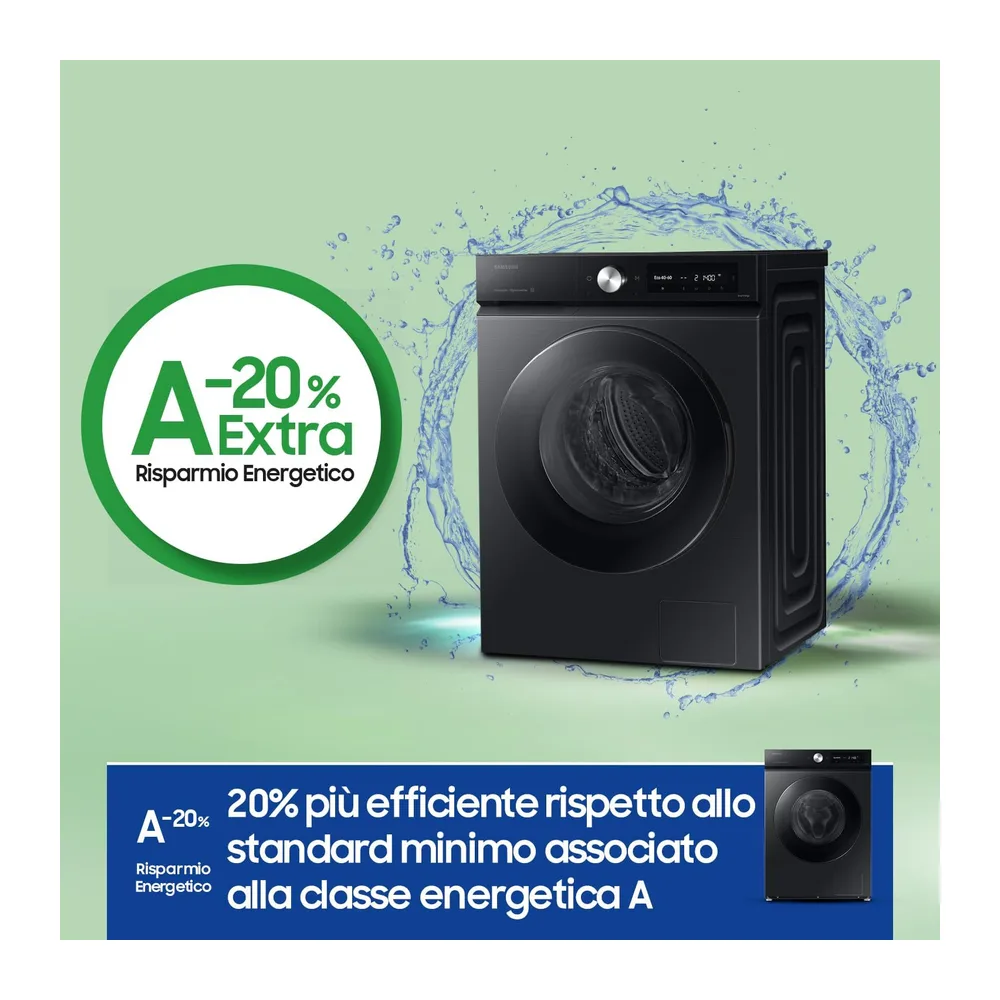 Samsung Lavatrice BESPOKE AI WW90DB7U94GB/U3 Libera installazione — 6