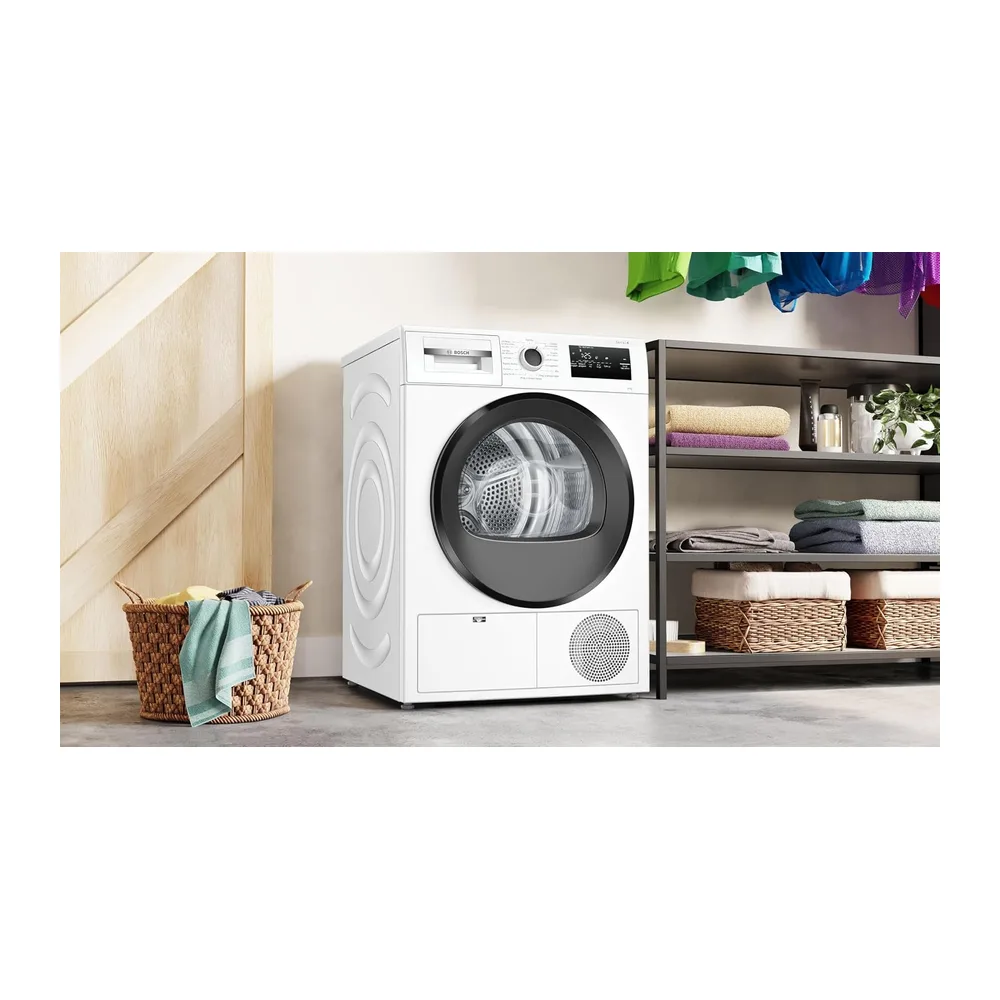 Bosch WTH85298II Serie 4 Asciugatrice a pompa di calore 8kg Bianco [Classe di efficienza energetica E] — 6