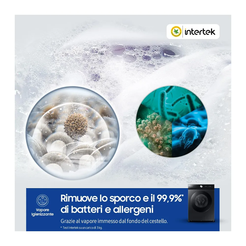 Samsung Lavatrice Bespoke AI Quickdrive WW11DB8B95GB/U3 — 6
