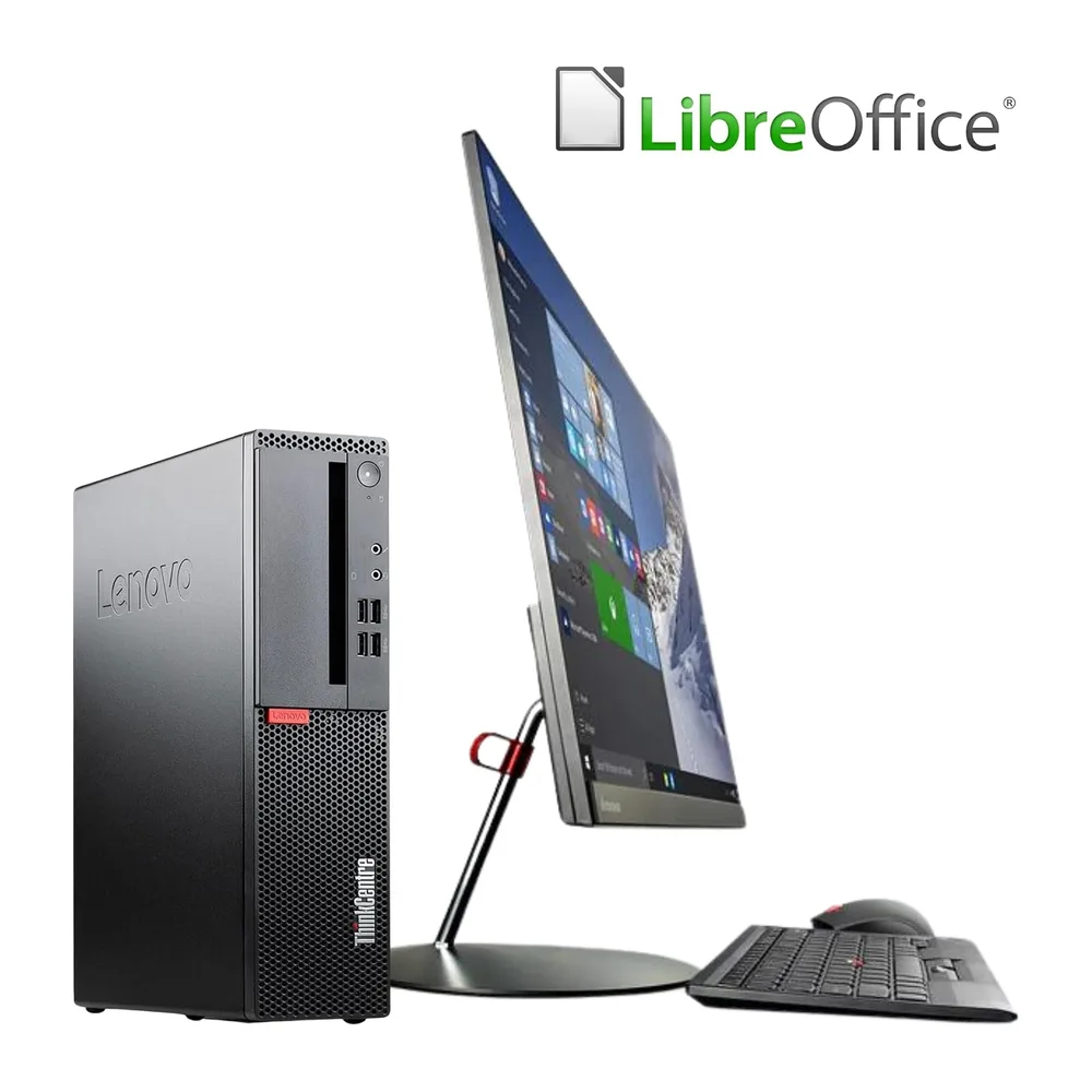 Lenovo ThinkCentre SFF, Pc Desktop Pronto all'uso, Intel i5-6500 4 Core 3.20 GHz, Ram 8Gb SSD 256Gb, Computer — 5