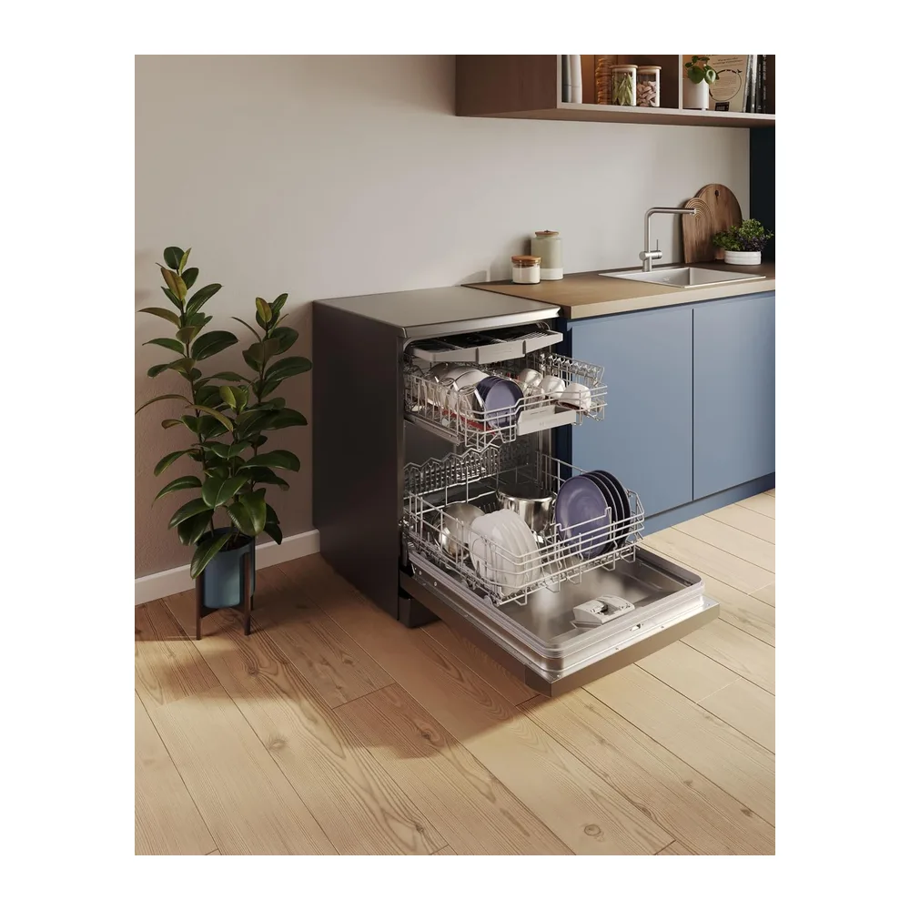 Bosch SMS6ECC12E Serie 6 Lavastoviglie 14 coperti Acciaio Nero [Classe di efficienza energetica A] — 2