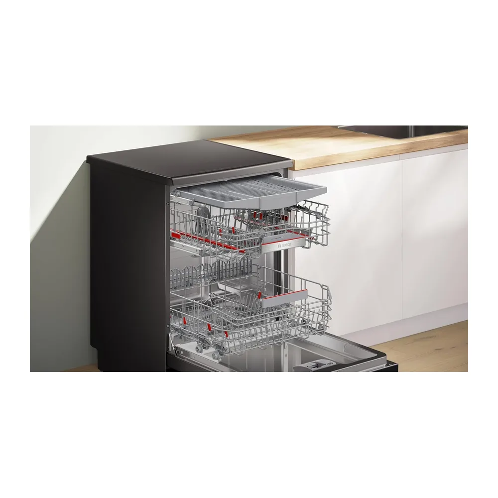 Bosch SMS6ECC12E Serie 6 Lavastoviglie 14 coperti Acciaio Nero [Classe di efficienza energetica A] — 5
