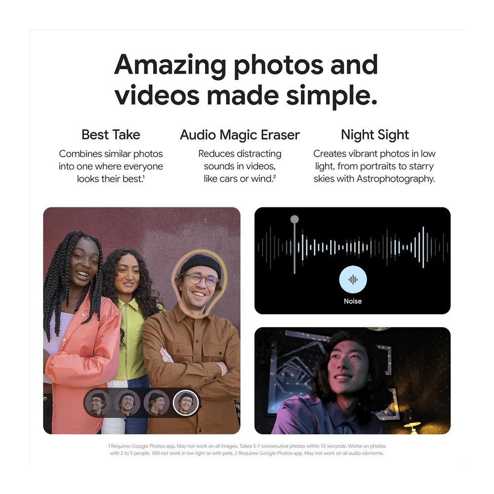 Google Pixel 8a: smartphone Android sbloccato con innovativa fotocamera Pixel — 4