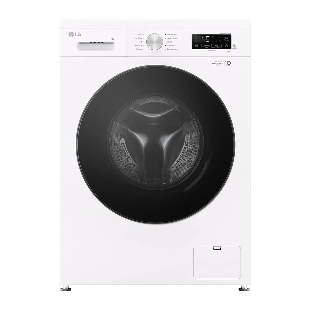 LG F4NX1009NWB Lavatrice 9 kg a Carica Frontale Serie X1 — 2