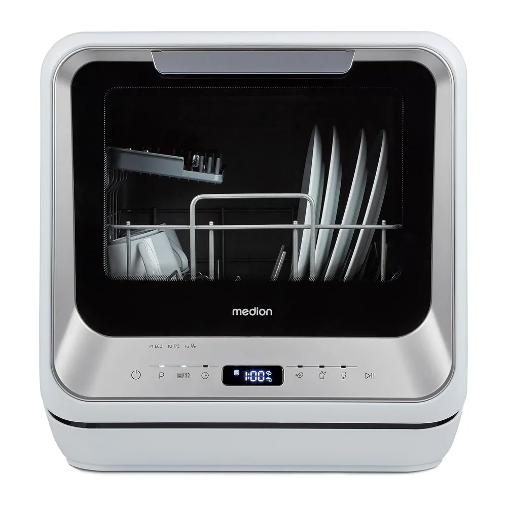 MEDION Mini Dishwasher DWT20 (lavastoviglie da tavolo