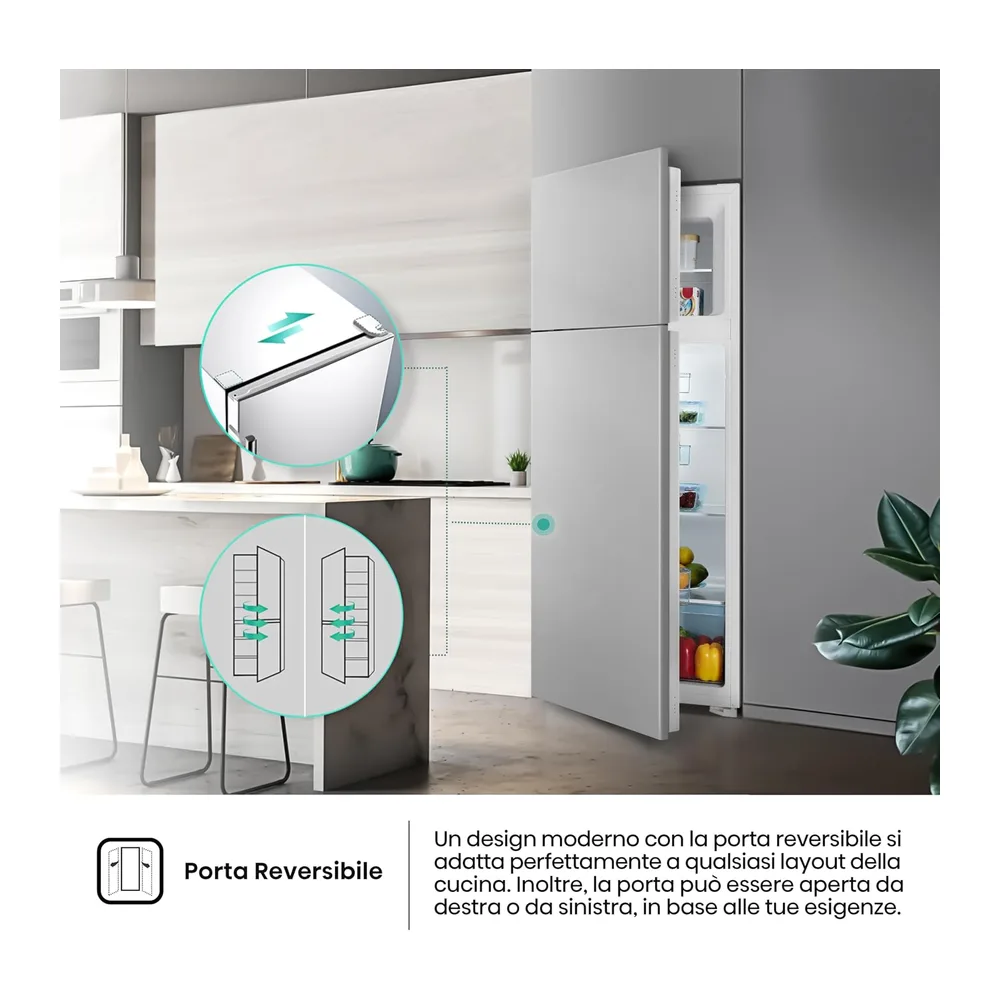 Hisense RI1P205NEWE Frigorifero Combinato Incasso 205 Litri — 5