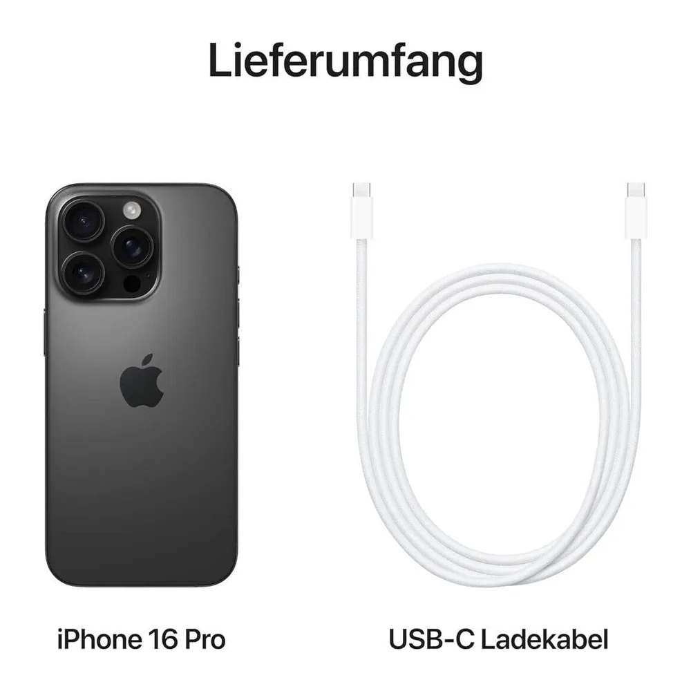Apple iPhone 16 Pro Max, 256GB, Titanio Nero (Ricondizionato) — 6