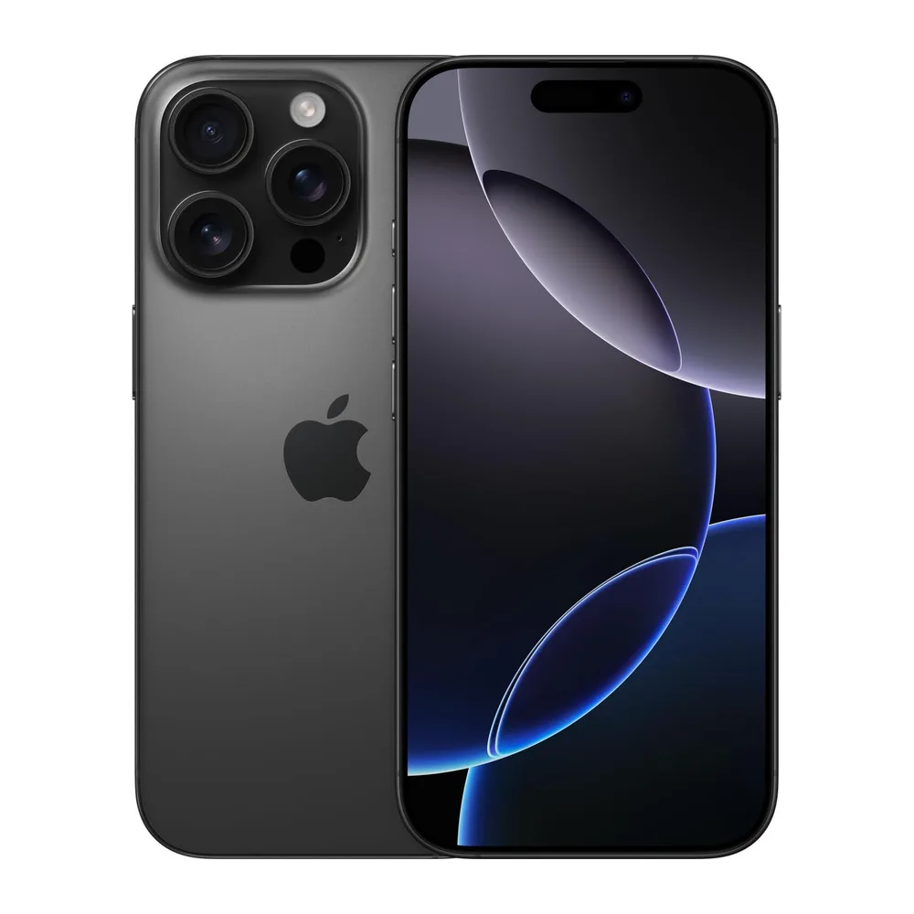 Apple iPhone 16 Pro, 256GB, Titanio Nero (Ricondizionato)