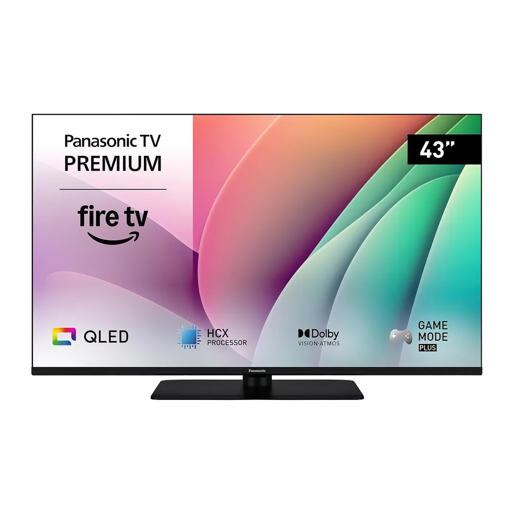 Panasonic Premium TV-43W80AEZ, Serie W80 43 pollici Smart TV QLED 4K Ultra HD, Fire OS, Dolby Vision e Atmos,