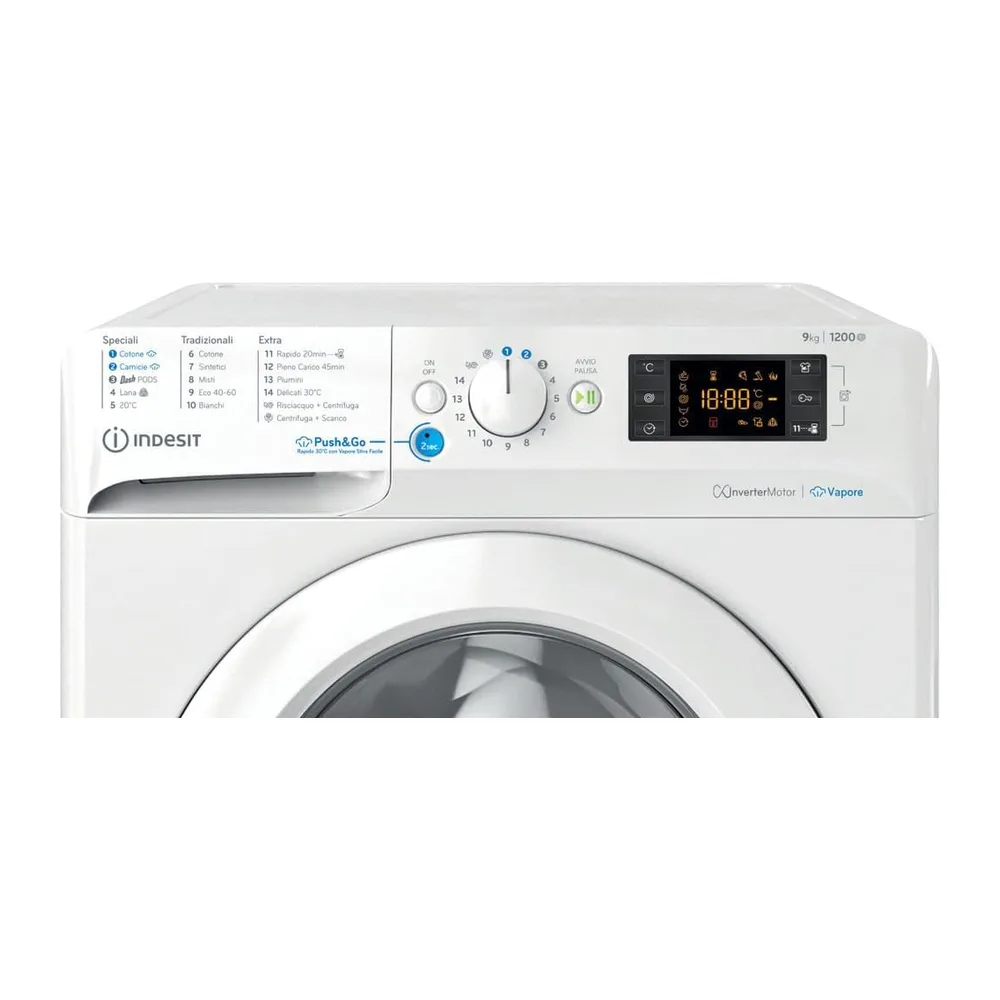 Indesit BWE 91296X WV IT - Lavatrice 9kg [Classe di efficienza energetica A] — 3