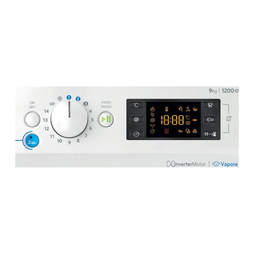 Indesit BWE 91296X WV IT - Lavatrice 9kg [Classe di efficienza energetica A] — 6