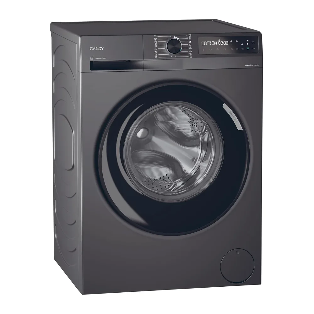 Candy ProWash 500 Lavatrice 10 Kg, 1400 Giri, Classe A-20%, Antracite [Classe di efficienza energetica A] — 3