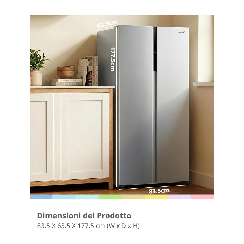 COMFEE' 460L Frigorifero Americano Side by Side — 3