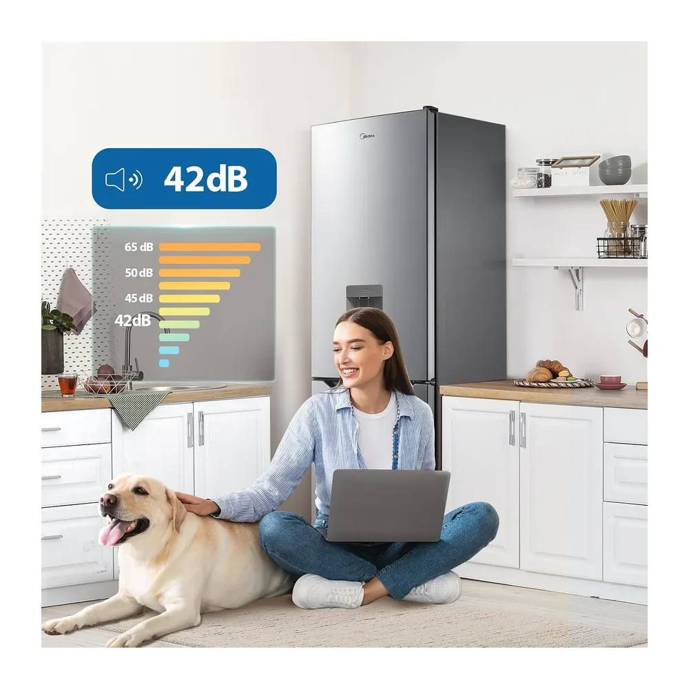 Midea MDRB424FGE02IW 310L Frigorifero Combinato — 4