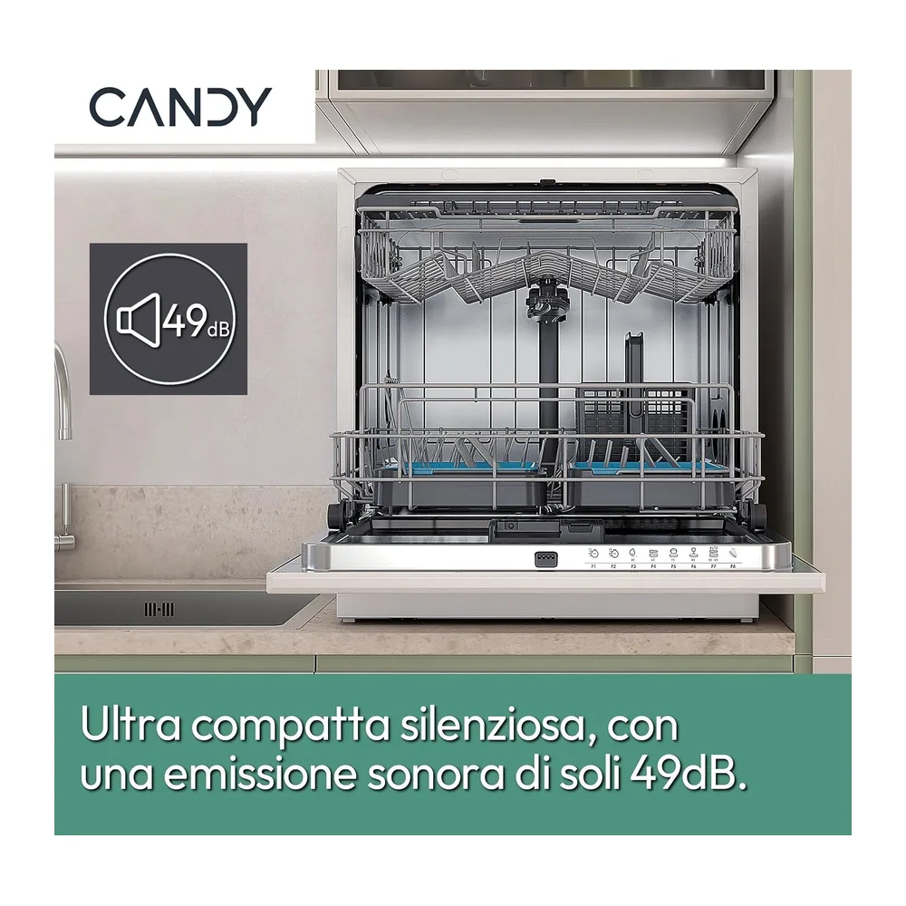 Candy Rapidò Lavastoviglie Compatta 8 Coperti — 2