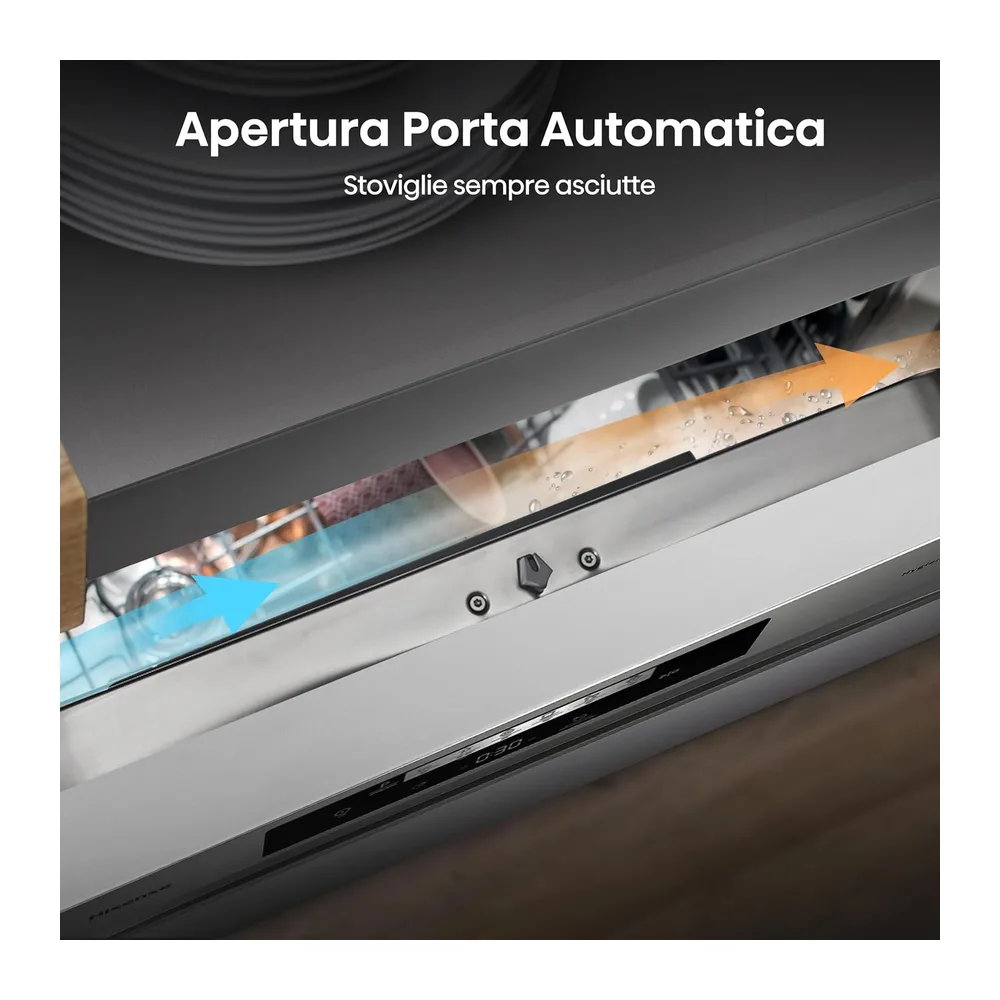 Hisense HS643C90X NUOVA Lavastoviglie da Incasso — 4