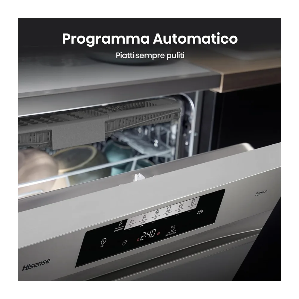 Hisense HS643C90X NUOVA Lavastoviglie da Incasso — 5