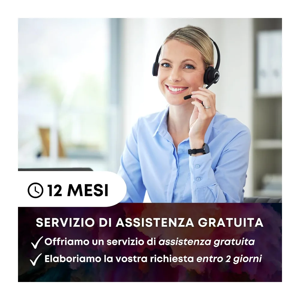 HP ProOne, All In One Pronto all'uso, Display 23,8" FHD, Borderless, Intel i5-9500 6 Core 3.0Ghz, Ram 16GB — 6