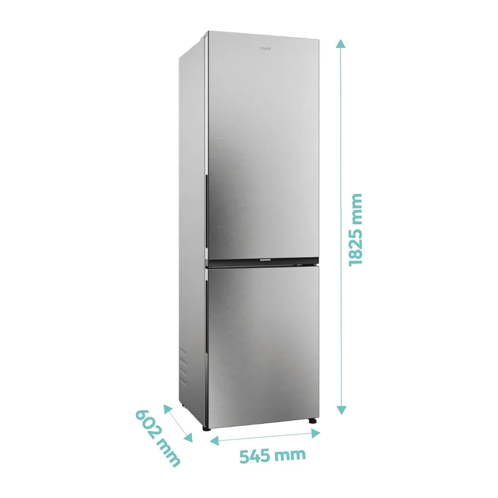 CANDY City Fresco 300 CNCQ2T518EX - Frigorifero combinato, 280 l, larghezza 55 cm, altezza 182 cm, totale No — 2