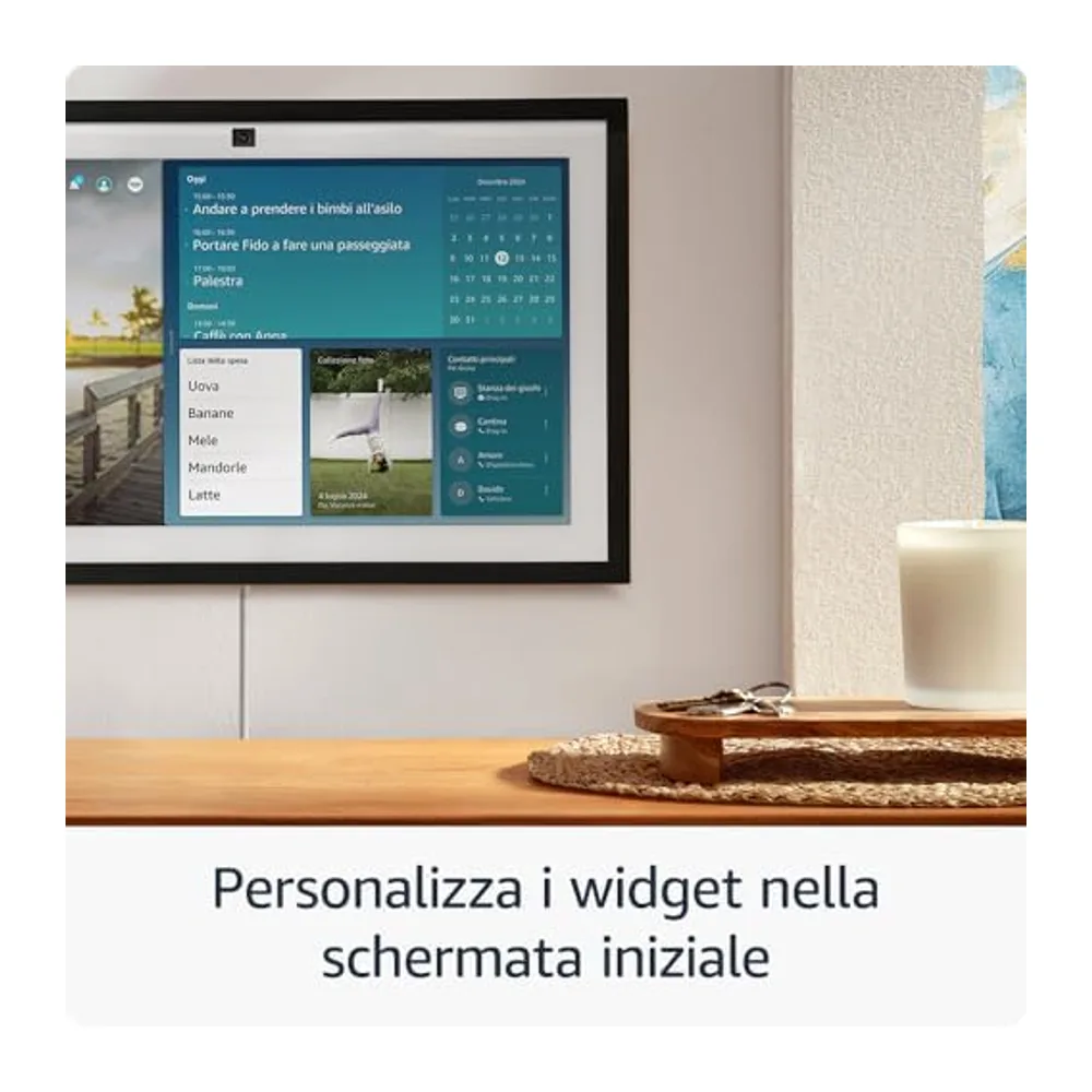 Amazon Echo Show 15 + Supporto premium regolabile — 2