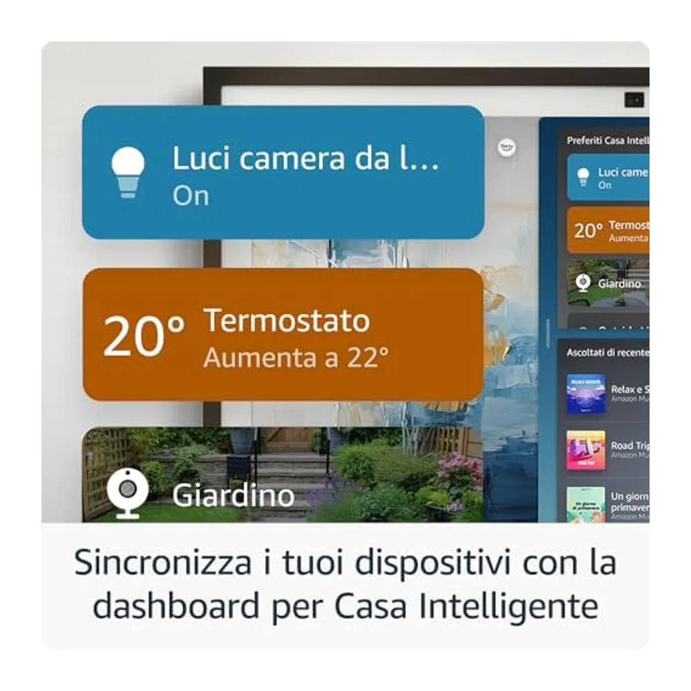 Amazon Echo Show 15 + Supporto premium regolabile — 3