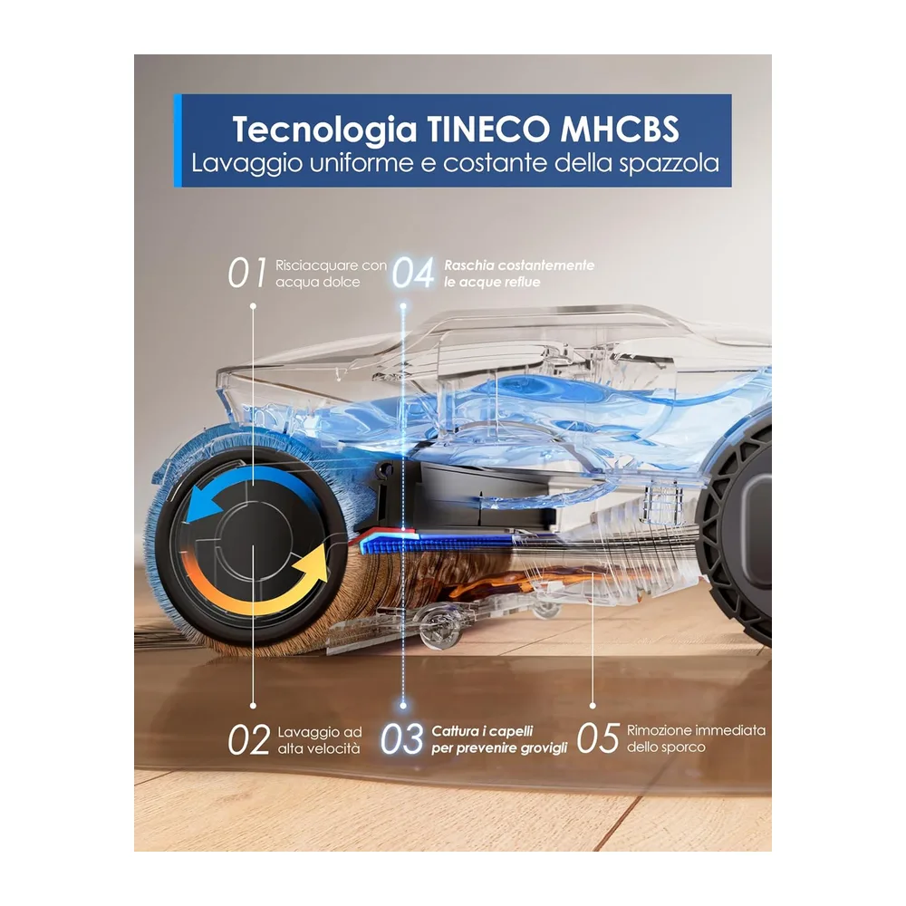 Tineco Floor ONE S9 Artist Aspirapolvere Lavapavimenti — 3