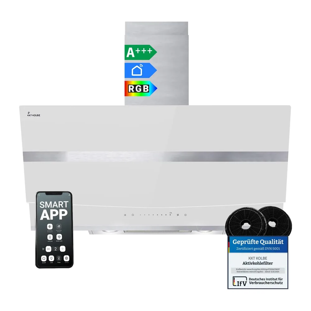 KKT KOLBE Cappa aspirante inclinata HERMES9005WM