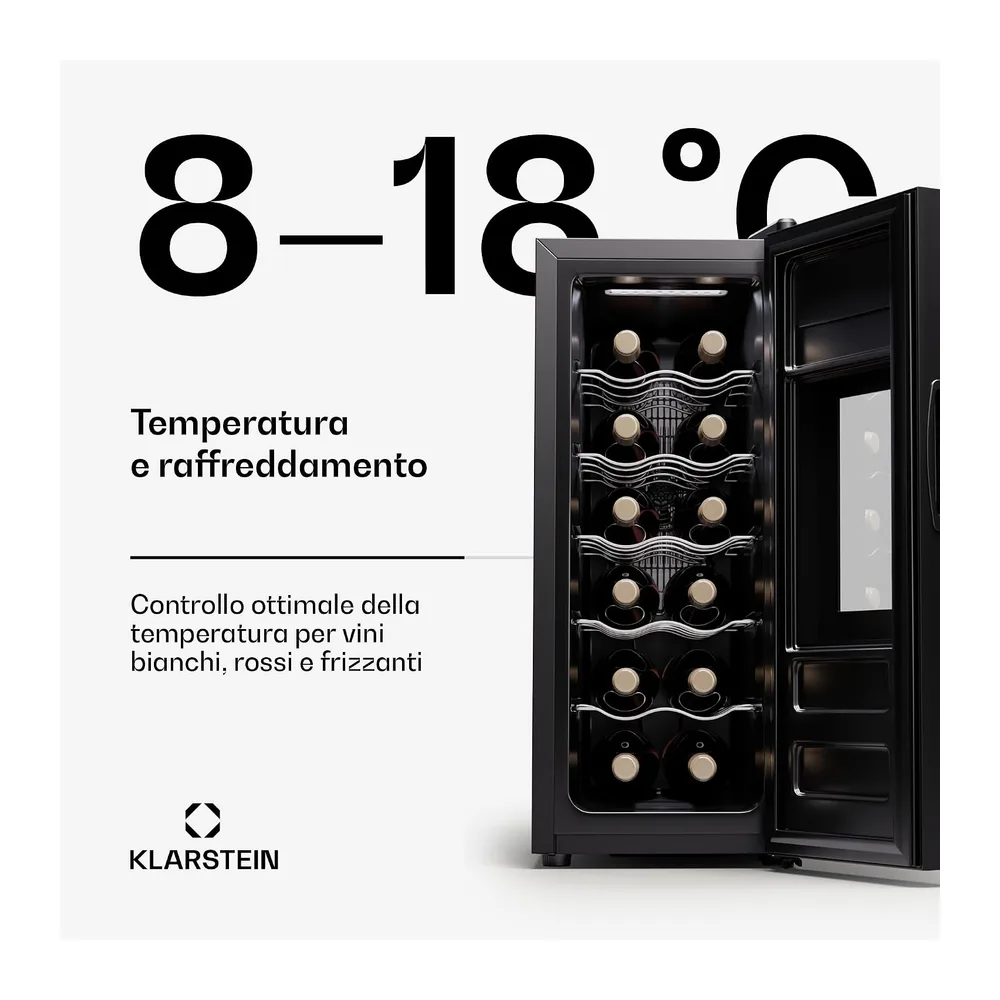 KLARSTEIN cantinetta vino a 1 zona a posizionamento libero — 4